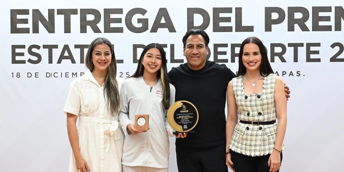 Eduardo Ramírez entrega Premio Estatal del Deporte 2025 y refrenda su compromiso con las y los atletas
