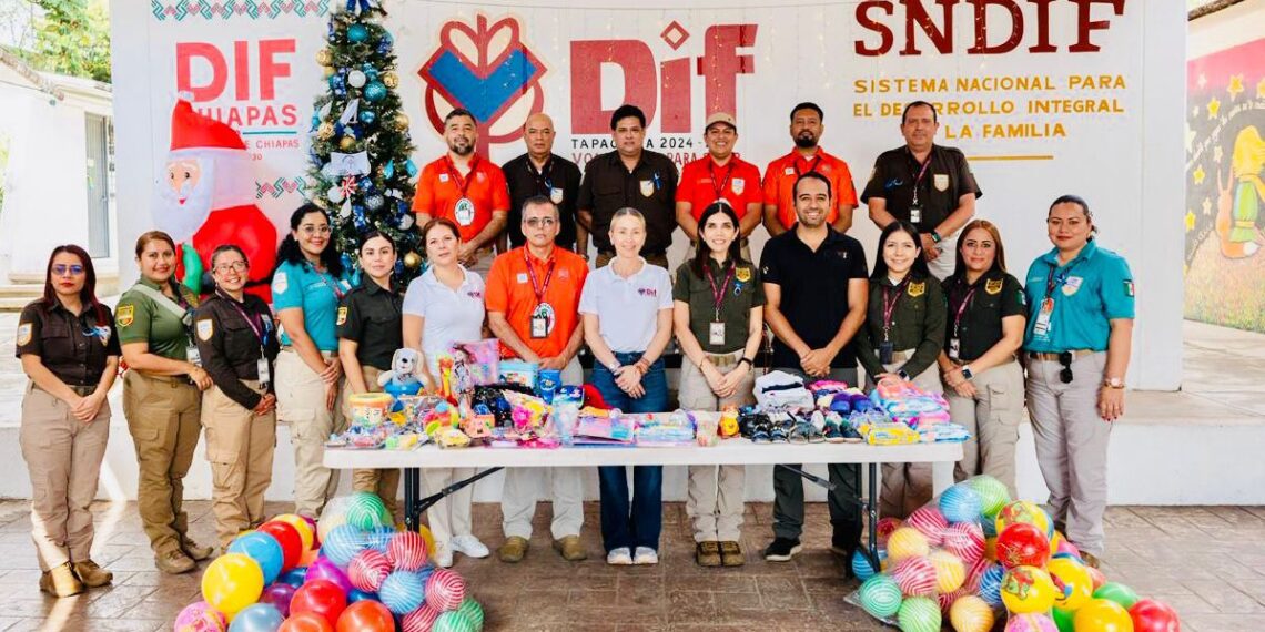 Realiza INM en Chiapas entrega de donativos del “Migratón 2025” en Tapachula