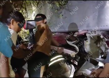 Muere conductor de tráiler tras fatal accidente en Acacoyagua; copiloto logra sobrevivir