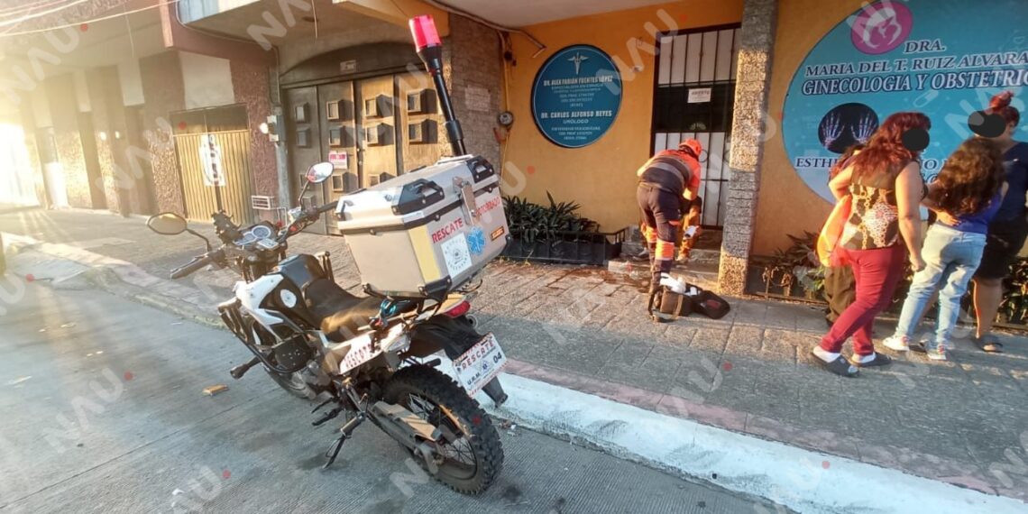 Hieren con arma blanca a hombre cerca del parque Bicentenario en Tapachula