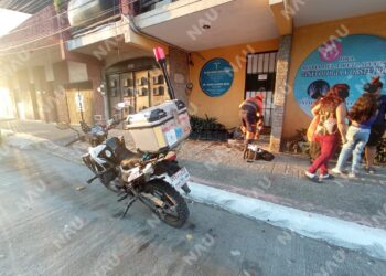 Hieren con arma blanca a hombre cerca del parque Bicentenario en Tapachula