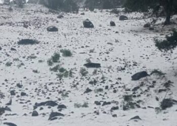 Suspenden ascenso y descenso al volcán Tacaná por lluvias y granizada