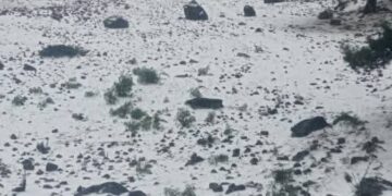 Suspenden ascenso y descenso al volcán Tacaná por lluvias y granizada