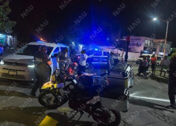 Motociclista resulta lesionada tras accidente vial en el sur de Tapachula