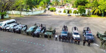 Se fortalece la seguridad en Tapachula con operativo interinstitucional HUACALI