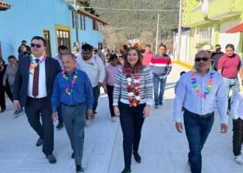 Gobierno Municipal de San Cristóbal inicia el año inaugurando obra en la colonia Anexo 31 de Marzo