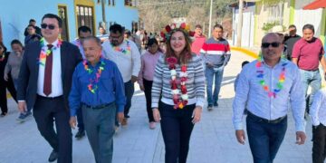 Gobierno Municipal de San Cristóbal inicia el año inaugurando obra en la colonia Anexo 31 de Marzo