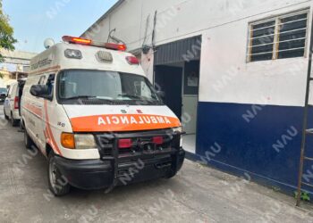 Atienden a joven con convulsiones en fraccionamiento Las Vegas, en Tapachula