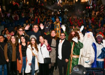 San Cristóbal celebra el Día de Reyes con alegría y unión familiar en el Parque Central