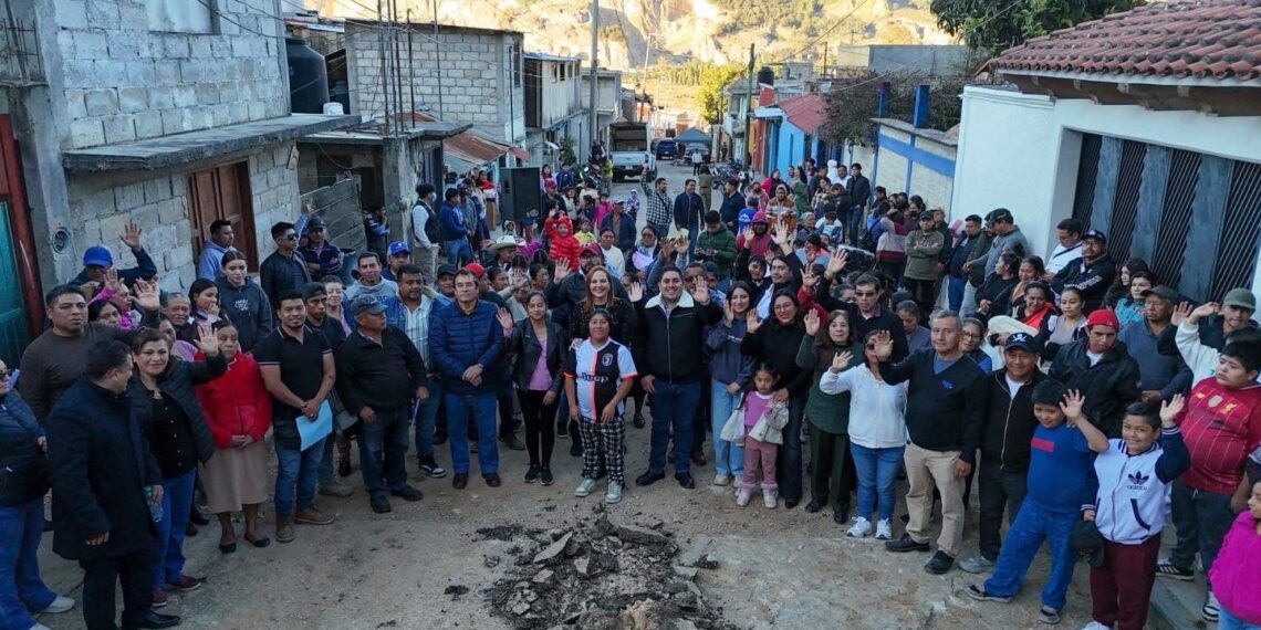 Arranca pavimentación en María Auxiliadora con inversión superior a 3 millones de pesos