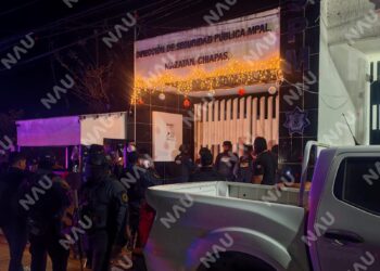 Fiscalía cierra instalaciones de la Policía Municipal de Mazatán tras detención de 17 agentes