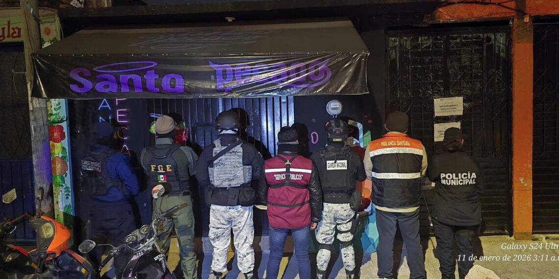 Refuerzan supervisión interinstitucional en bares de las zonas Norte y Sur de San Cristóbal