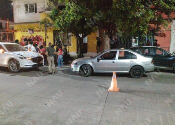 Choque múltiple deja daños superiores a 70 mil pesos en la Tercera Sur y 12 Oriente