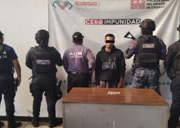 Aseguran a sujeto con droga en pleno centro de Tapachula; sería investigado por hechos violentos
