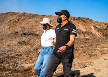 Tapachula combate el incendio del basurero desde el territorio y no baja la guardia