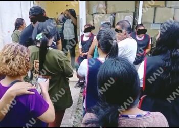 Trabajadores denuncian retraso en pagos de la empresa Fortaleza en el Hospital General de Tapachula