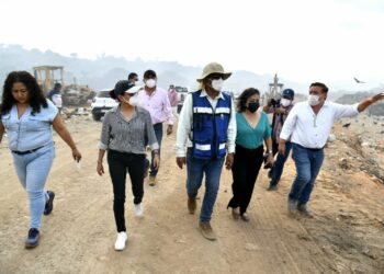 Regidores constatan avances en el sitio de disposición final de Tapachula