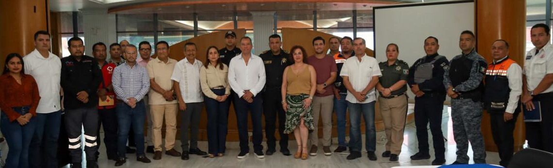 SE REÚNEN AUTORIDADES PARA GARANTIZAR SEGURIDAD EN LA EXPO FERIA TAPACHULA 2026