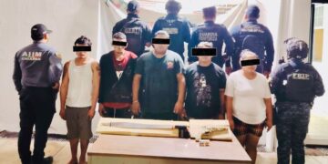 Denuncia ciudadana y rápida reacción policial permiten detener a agresores en Tapachula