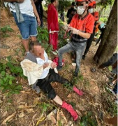 Hombre cae a un pozo en la colonia Porvenir de Tapachula; fue rescatado y trasladado al Hospital General