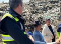 Presidente municipal Yamil Melgar visita basurero intermunicipal de Tapachula y refuerza atención tras incendio