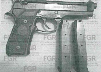 FGR OBTIENE SENTENCIA DE MÁS DE CINCO AÑOS DE PRISIÓN CONTRA UNA PERSONA POR ACOPIO DE ARMAS