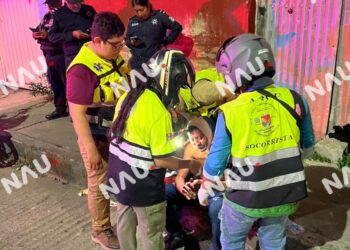 Atacan con arma blanca a hombre en la zona del mercadito de la estación