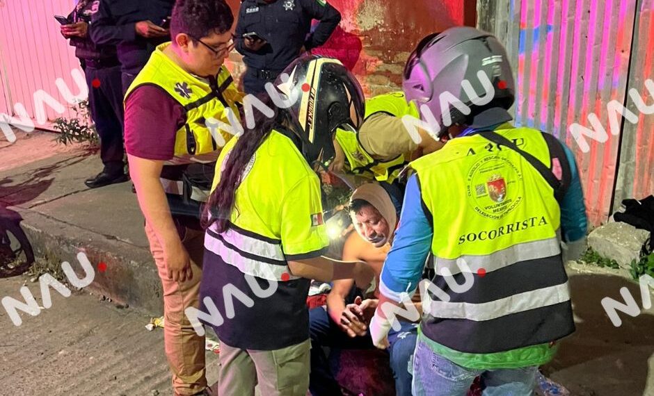 Atacan con arma blanca a hombre en la zona del mercadito de la estación