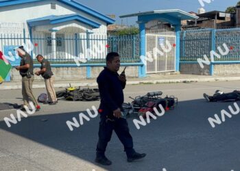 Choque entre motocicletas deja dos heridos en el sur poniente de Tapachula