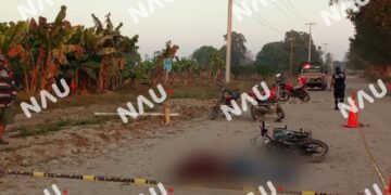 Localizan cadáver de motociclista en camino rural de Mazatán