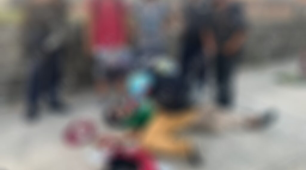 Adulto mayor resulta lesionado tras caer de su bicicleta en bulevar de Tapachula