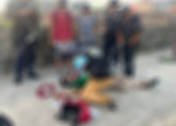 Adulto mayor resulta lesionado tras caer de su bicicleta en bulevar de Tapachula