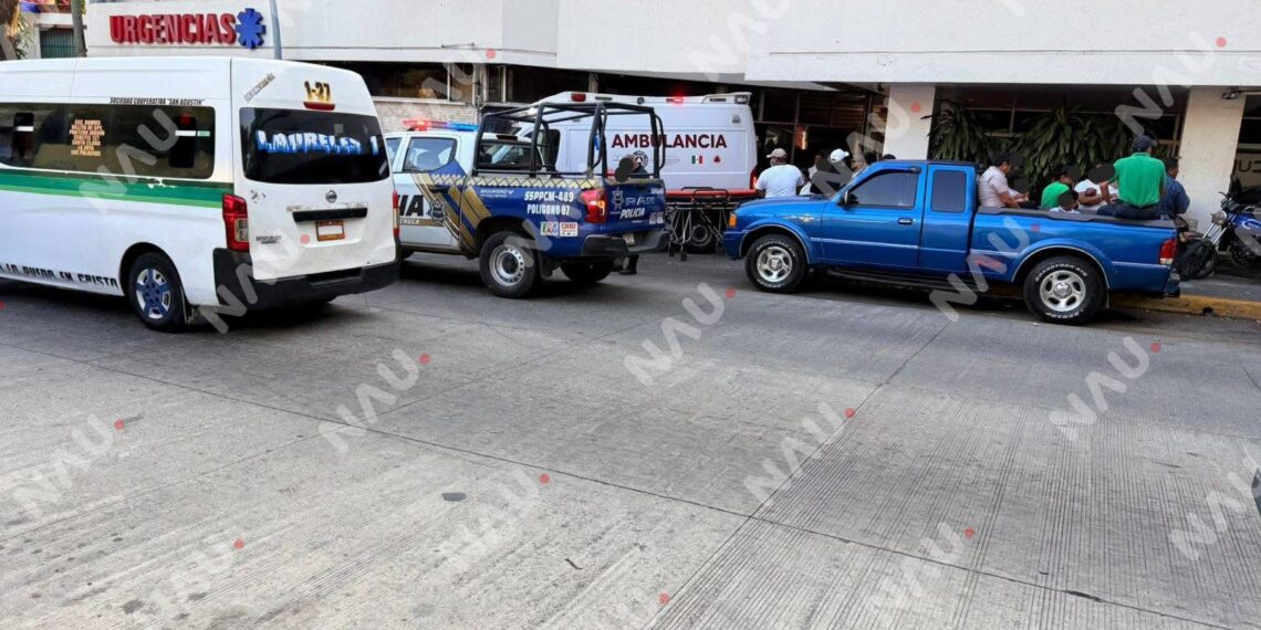 En choque en Suchiate: muere militar tras ser trasladado a Tapachula; su prima lucha por su vida