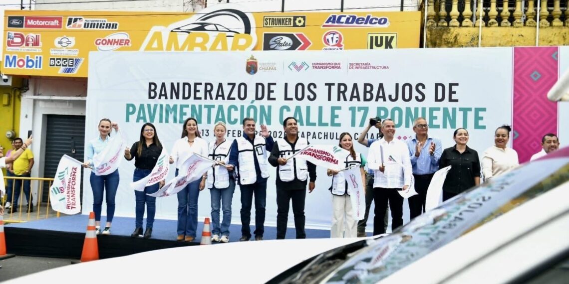 Eduardo Ramírez, Yamil Melgar pone en marcha una nueva era de infraestructura en Tapachula