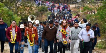 Inauguran olla de captación de agua en Vista Hermosa Carrizal Grande