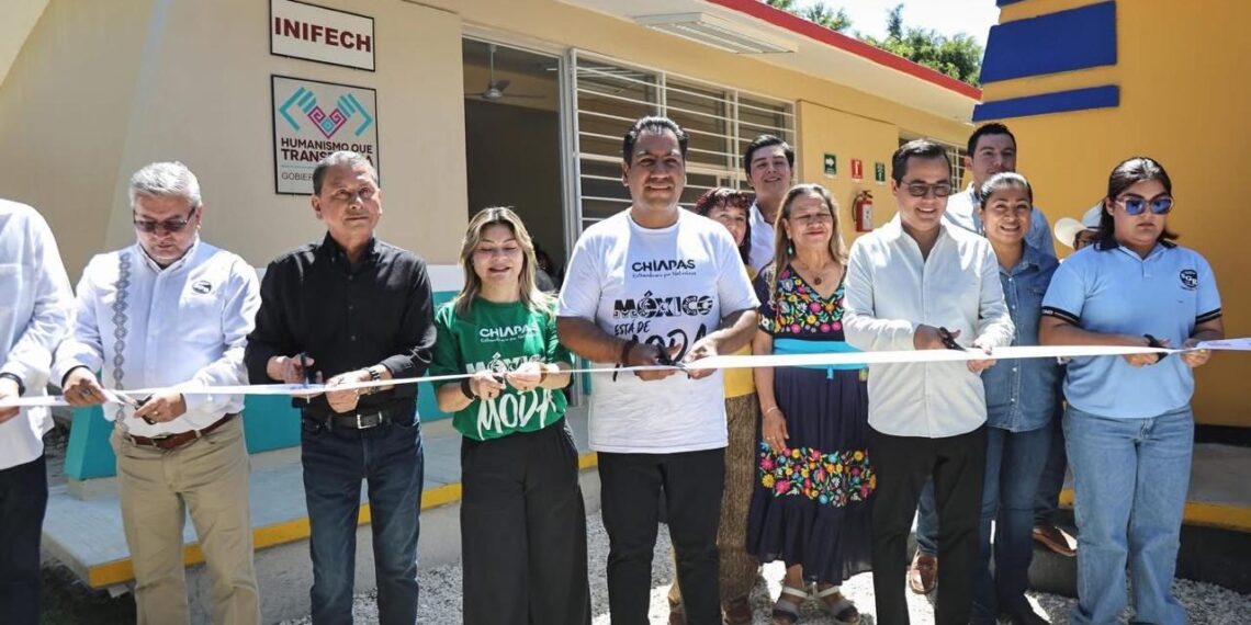 Eduardo Ramírez impulsa espacios dignos y seguros para estudiantes de Berriozábal