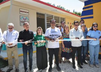 Eduardo Ramírez impulsa espacios dignos y seguros para estudiantes de Berriozábal