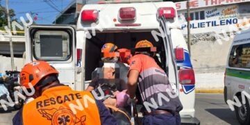 Dos personas resultan lesionadas en distintos accidentes registrados en Tapachula