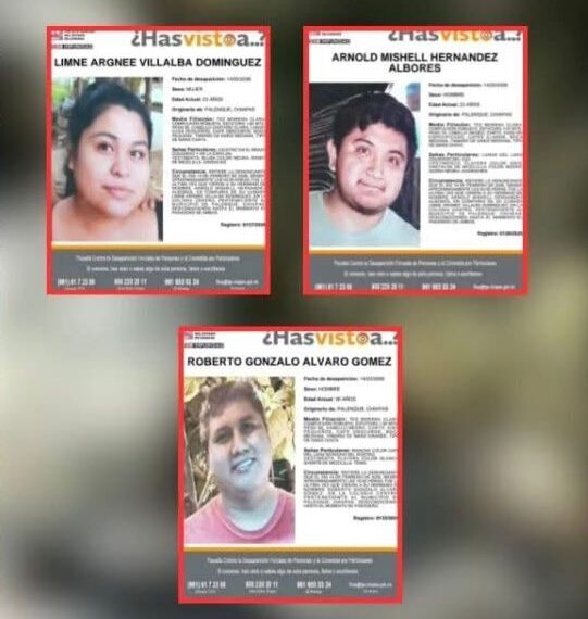 Hallazgo en Palenque: Localizan vehículo calcinado con tres víctimas; se presume vinculación con jóvenes desaparecidos