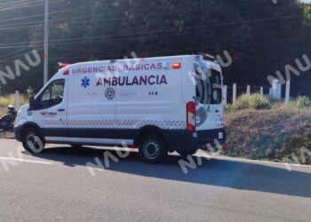 Corte de circulación provoca accidente en la Tapachula–Puerto Madero; solo daños materiales