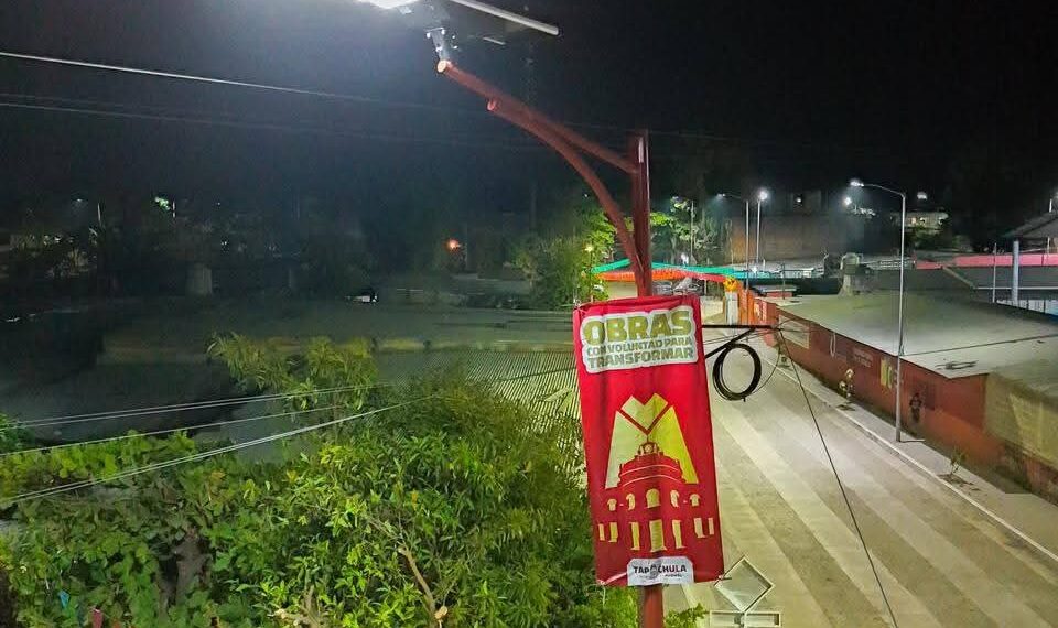 Más luz, más seguridad: Yamil Melgar