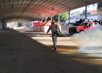 SANITIZAN INSTALACIONES DE LA EXPO FERIA TAPACHULA 2026