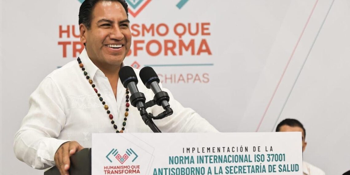 Eduardo Ramírez presenta implementación de la Norma Internacional ISO 37001 Antisoborno en la Secretaría de Salud