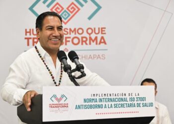 Eduardo Ramírez presenta implementación de la Norma Internacional ISO 37001 Antisoborno en la Secretaría de Salud