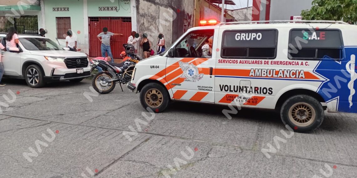 Dos personas fueron halladas inconscientes en la vía pública en Tapachula