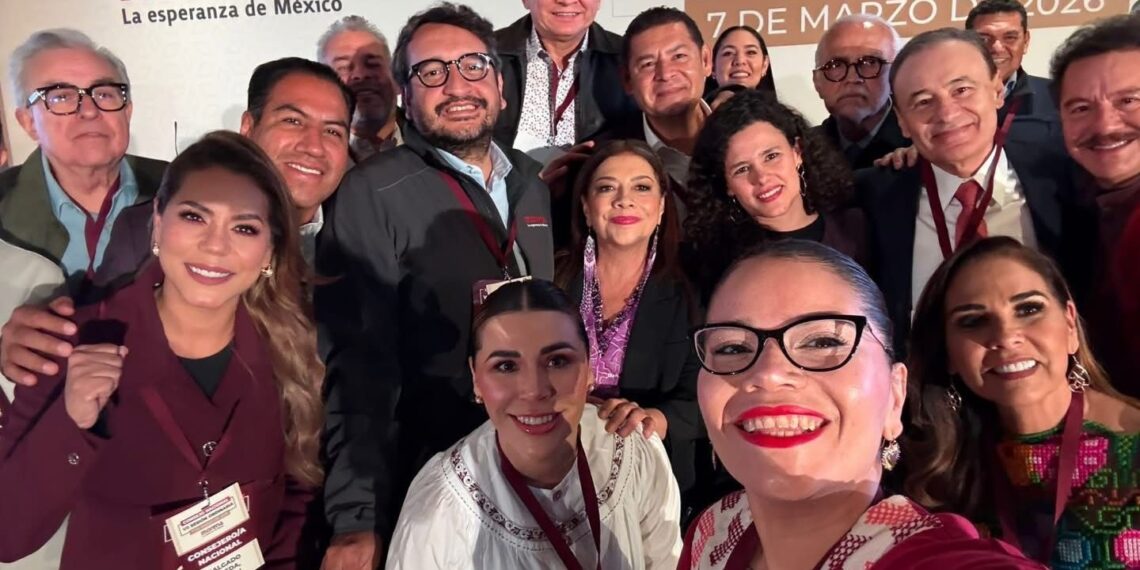 Eduardo Ramírez asiste a la Séptima Sesión Ordinaria del Consejo Nacional de Morena