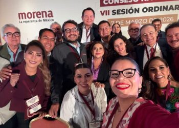 Eduardo Ramírez asiste a la Séptima Sesión Ordinaria del Consejo Nacional de Morena