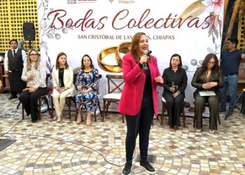 Bodas Colectivas fortalecen a 38 familias en San Cristóbal de Las Casas