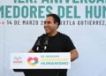 Eduardo Ramírez celebra el primer aniversario de Comedores del Humanismo