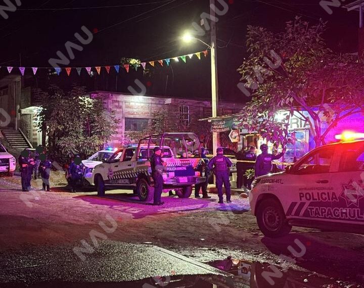 Ejecutan a un hombre dentro de papelería en la colonia Las Delicias, Tapachula